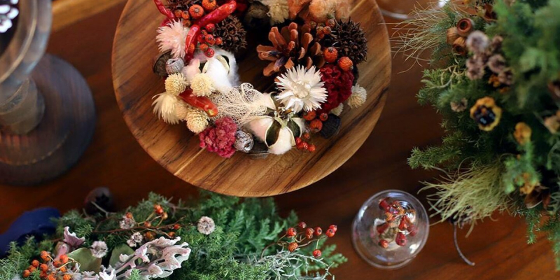 リース・スワッグ・タペストリー