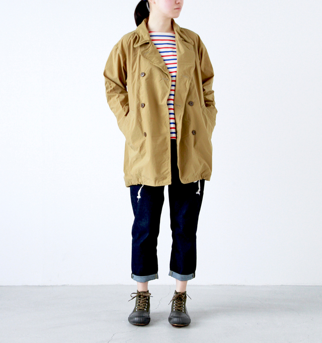 model boku:168cm / 52kg
color : khaki / size : 24.0cm