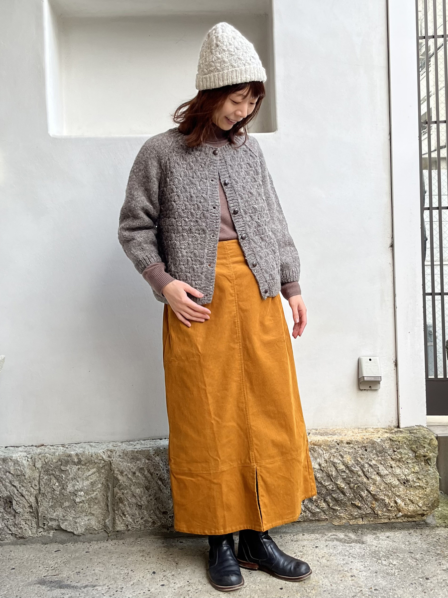 コクリョウのコーデ