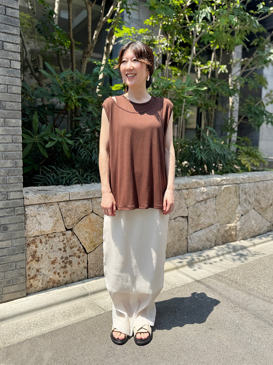 CHINATSUのコーデ