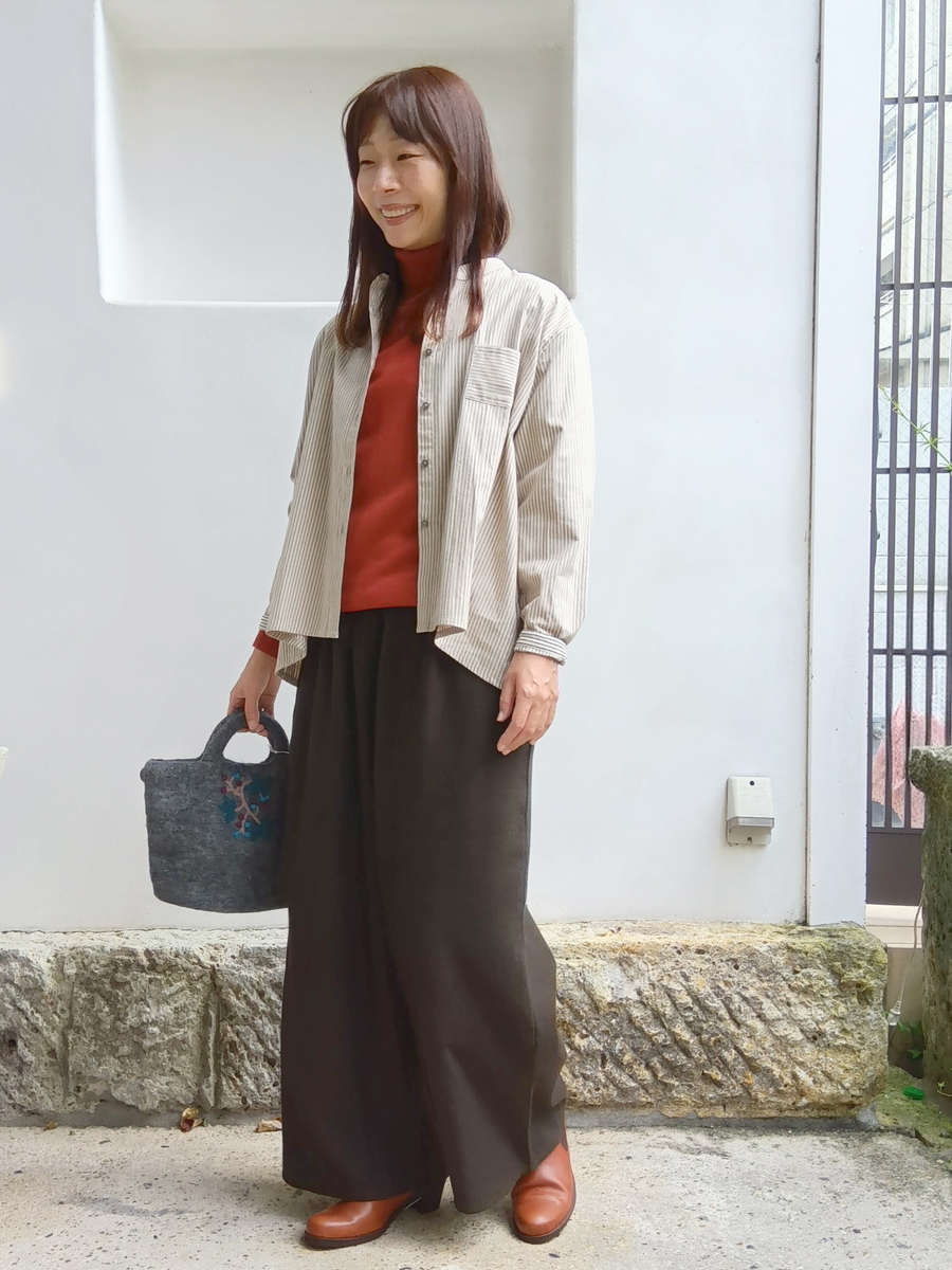 コクリョウのコーデ