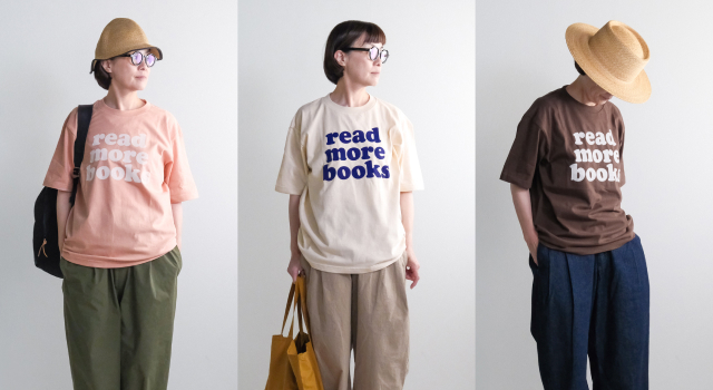 6JUMBOPINS｜read more books ビッグTシャツ《新作》