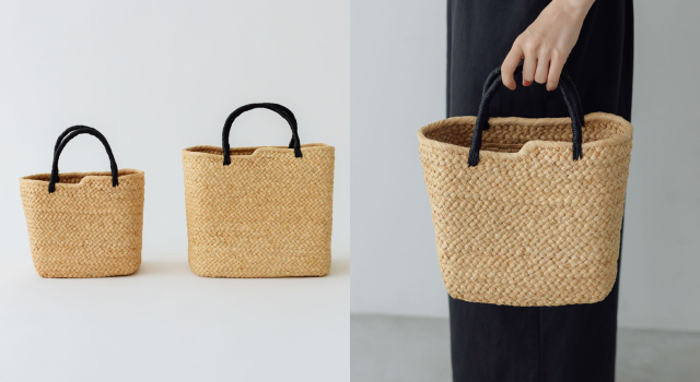 AMPIANA｜Marche bag Handle Color Black 