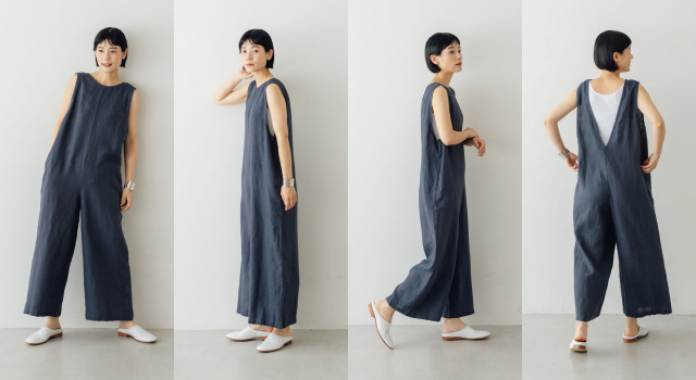 fog linen work｜アリヤジャンプスーツ
