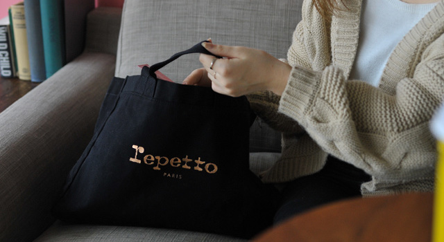 コットンバッグ グレー ☆ REPETTO 楽天市場】repetto（カラーグレー）（レディースバッグ｜バッグ