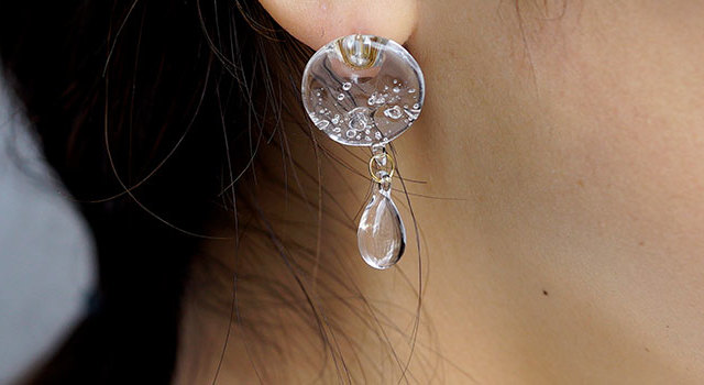 夏の日差しでキラリと光る 大きめモチーフのアクセサリー特集 Hario ハリオ キナリノモール