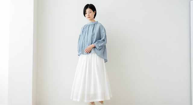 新作入荷】ふんわりシルエットが大人可愛い◎コットンシルクローン