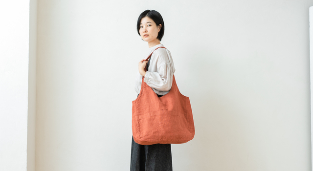 新作入荷】TUTIE.オリジナルバッグ◎リネンオックス起毛
