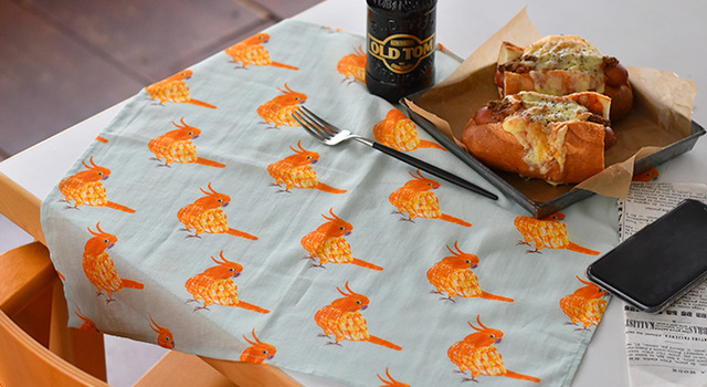 松尾ミユキさんが描く動物柄の新作ハンカチ入荷！ - cortina(コ