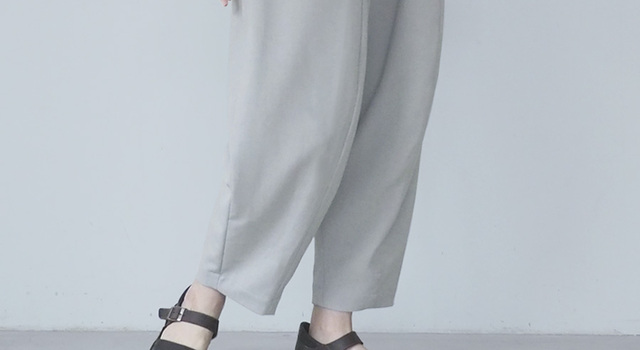新入荷】麻のように涼しい、ひざっこパンツ - entwa(エントワ