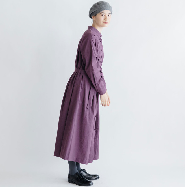 MAGALI 天日干しコットン タックワンピース - くらすこと(クラス