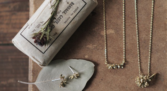 中村なづき】自然がつくりだしたモチーフのアクセサリー - yuni(ユニ