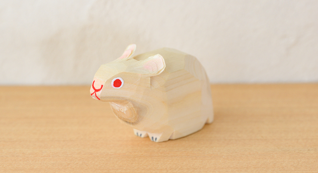 数量限定【笹野一刀彫 干支 うさぎ】を入荷しました。 - 山から福が