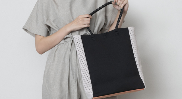 新入荷】ミックスカラー2WAYトートバッグ - TRICOTÉ(トリコテ 