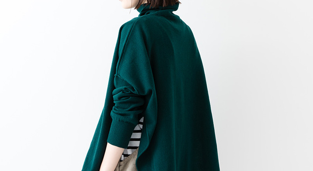 今の時期にちょうどいい】サイドスリットニット - Véritécoeur