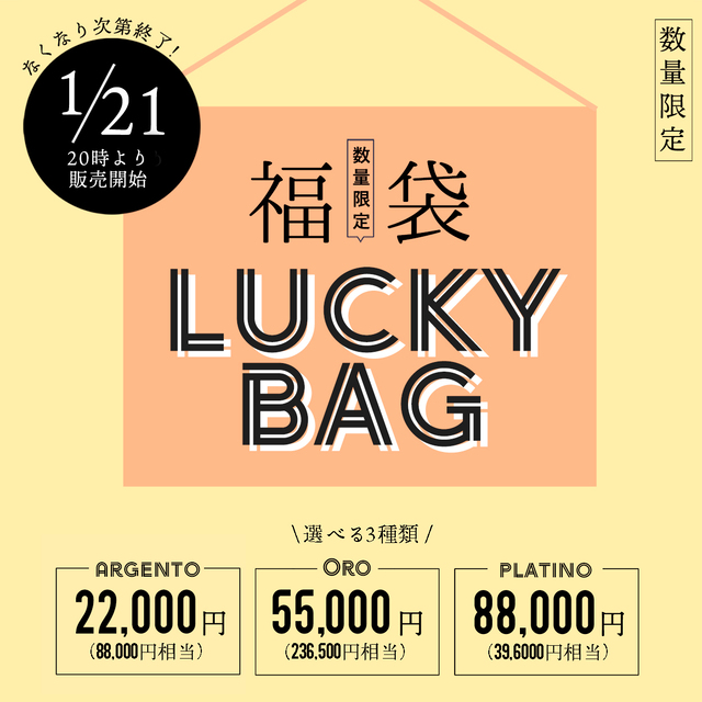Lavish gate 2025年福袋８点 Lavish gate 2025年福袋8点