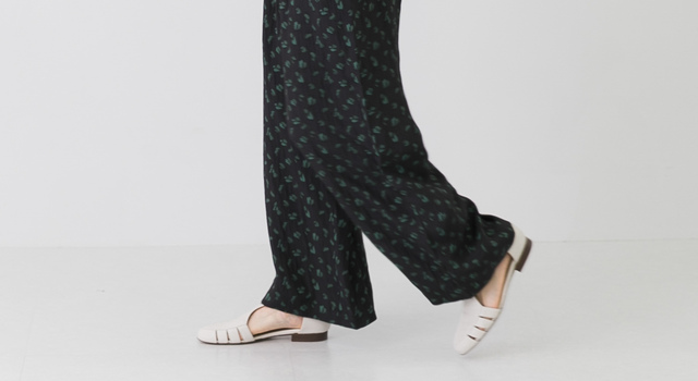 かぐれ】ジャガードイージーパンツ かぐれ ドットジャガードイージー