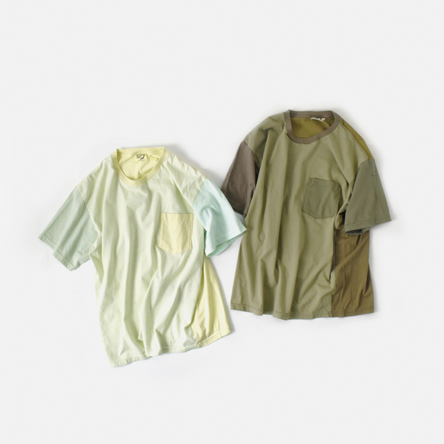 orSlowオアスロウのヴィンテージさながらのポケットTシャツ【 4/22の新
