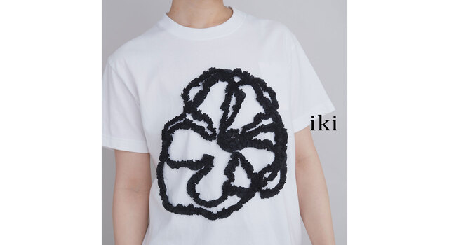 テープ刺繍カットソー 綿100％・手洗いOK】テープ刺繍カットソー（56123606