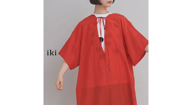 NEW ITEM｜ビッグシルエットの2WAYワンピース - iki(イキ