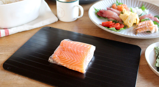 調理用プレート。値下げしました！ TOKAIZ公式! 国内食品安全検測済 解凍プレート 急速解凍 まな板 3mm