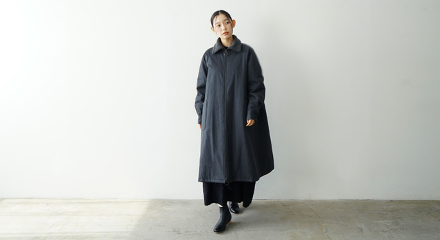 モッズ風コート PLAIN PEOPLE プレインピープル 裏起毛モッズ風コート