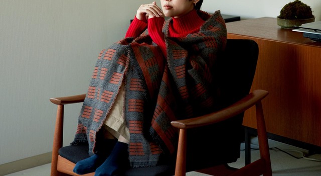 LAPUAN KANKURIT 100%ウール チェックストール TÖÖLÖ wool stole 70x220cm LIMITED STOCKS – LAPUAN KANKURIT