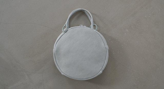 chilibag マルチサークルバッグ 専用 人気】上質な鹿革サークルバッグ Mochi モチ circle bag [green grey