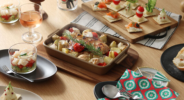 クリスマスの食卓彩る「グリラーで作るハニーマスタードチキン