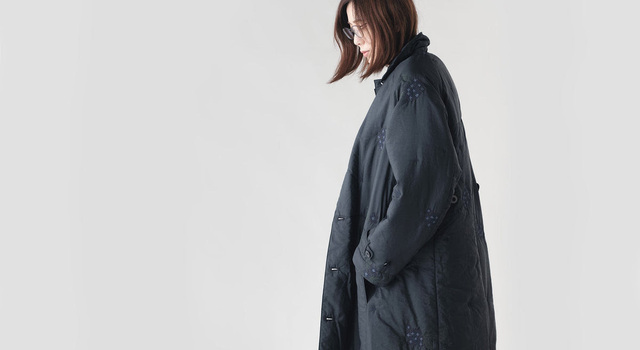 刺繍の温もり感じる】ASEEDONCLOUD秋冬新作のロングコート - パンと