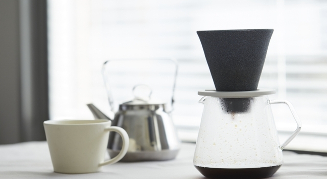 コーヒーがまろやかに！繰り返し使えるセラミックフィルター