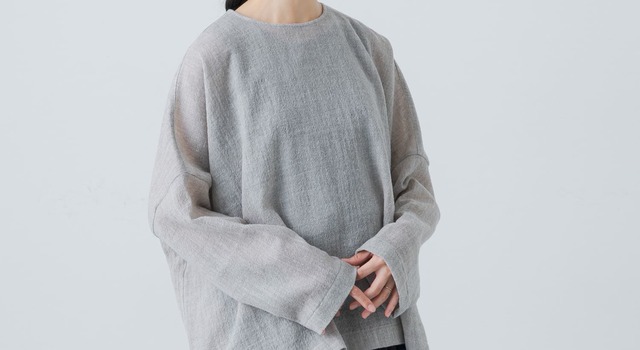 ガーゼの優しい着心地が魅力 デイリーユースに最適なトップス - かぐれ