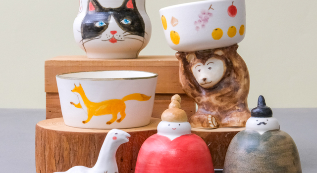 1月19日スタート！「アニマル陶器市」片上亜希さんのご紹介 - katakana
