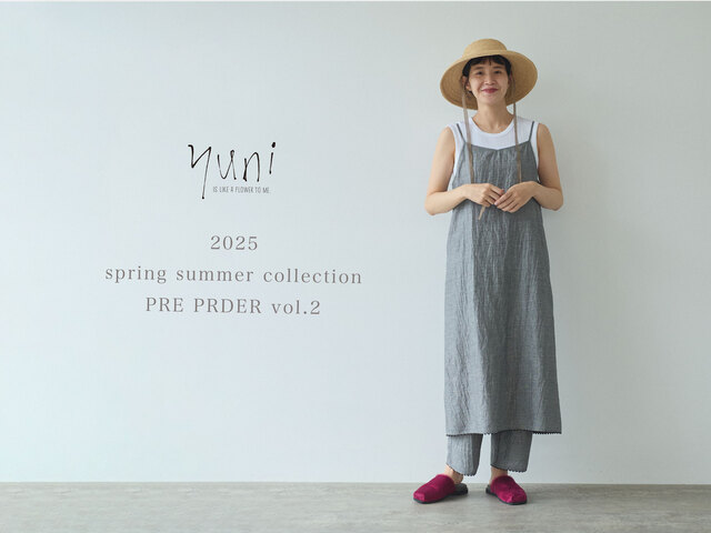yuni 2025 spring summer collection PRE ORDER vol.2 - yuni(ユニ