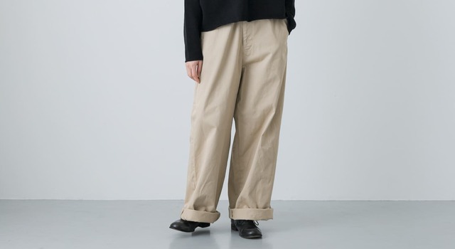 かぐれ　『ユニセックス』ハイカウントチノパンツ かぐれ 『ユニセックス』ハイカウントチノパンツ - メルカリ