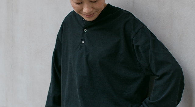 新色登場 Ohh ヘンリーネック - MUYA ムヤ