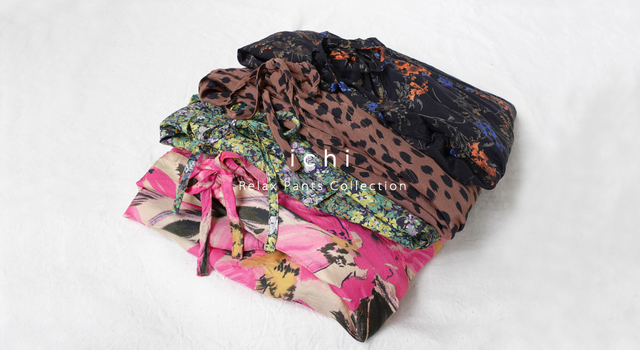 ichi 4／9 20:00から発売】 Relax Pants Collection - ichi Antiquités