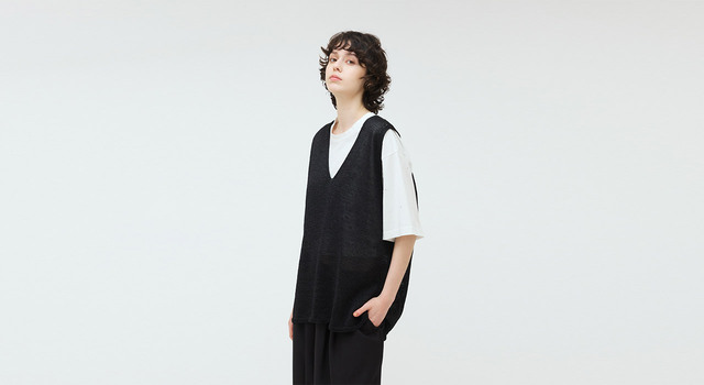 Gilet & Onepiece 2024 spring & summer | mizuiro ind