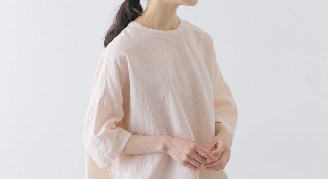 リネンスモックブラウス かぐれ 25SS リネンスモックブラウス かぐれ リネンスモックブラウス かぐれ 25SS リネンスモックブラウス かぐれ