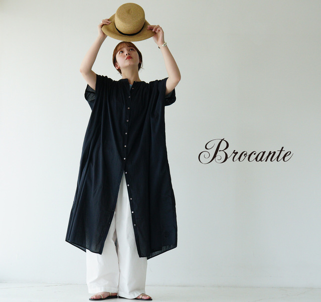 何代にも渡って大切にされてきたかのような、柔らかな風合いと佇まいの服。Brocante(ブロカント) - Crouka(クローカ) | キナリノモール