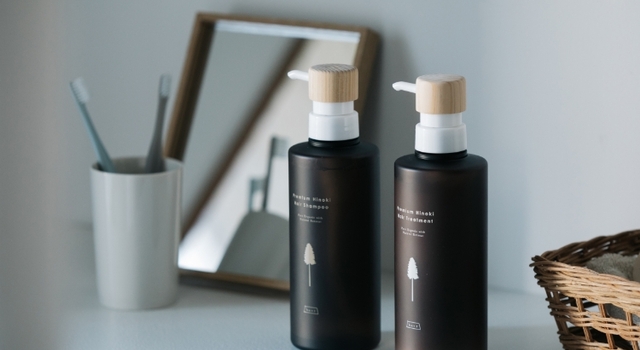 New Arrivals／ ヒノキの香りで森林浴をしながら潤いのある髪を育てる