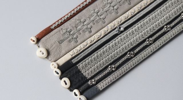 受注会まもなく終了】レザー×刺繍、北欧サーミ族の手仕事の美しさを