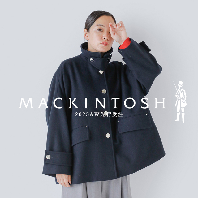 モーゼ　美品★マッキントッシュ　ツイードピーコートキルティングコート モーゼ様専用 美品☆マッキントッシュ ツイードピーコート