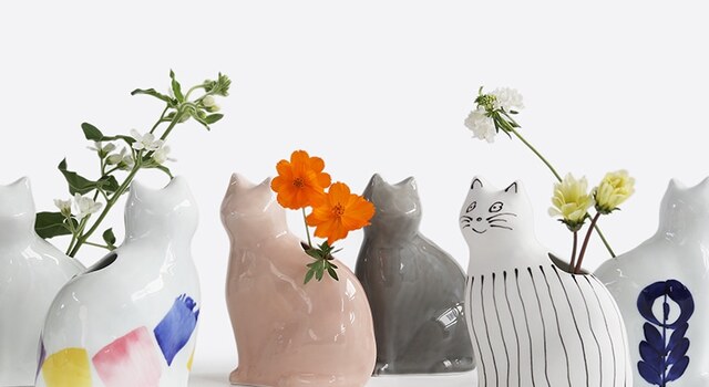 新入荷・再入荷】生活芸術家・ひがしちかさんが作った猫のフラワー