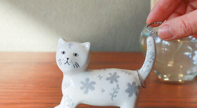 卓上に心和む空間が和むZappyねこのオブジェシリーズ入荷です