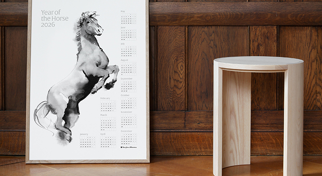 しあわせを運ぶ馬たちと、2026年の準備をはじめましょう！〈干支ポスト