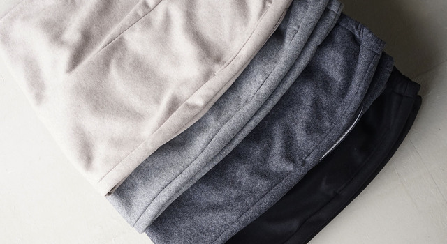 Gauze# WOOL CHARLIE PANTS - ラフィー(ラフィー) | キナリノモール