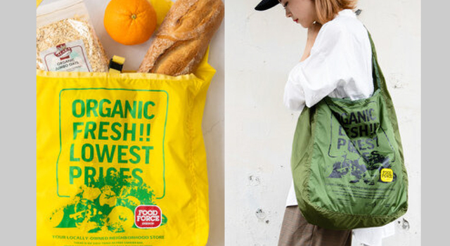 エコバッグに見えない／架空のスーパーマーケットのオフィシャルエコ