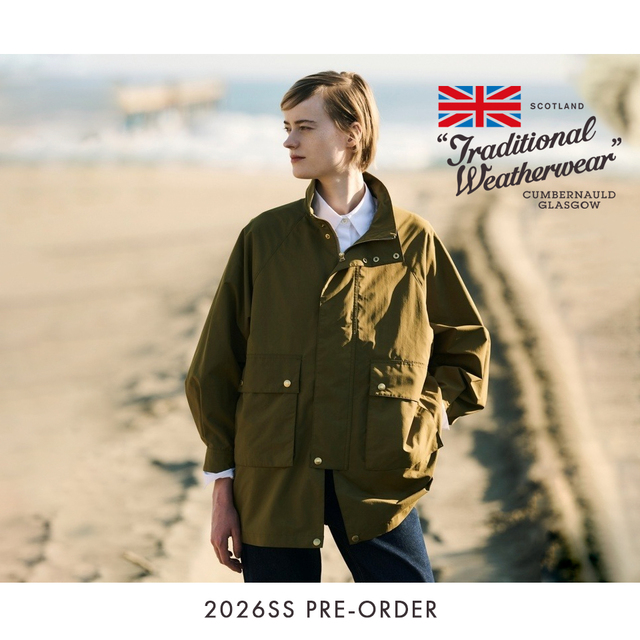 最終★Traditional Weatherwear★新品34♪79800円 2026SS PRE ORDER [ Traditional Weatherwear ] - Piu di aranciato