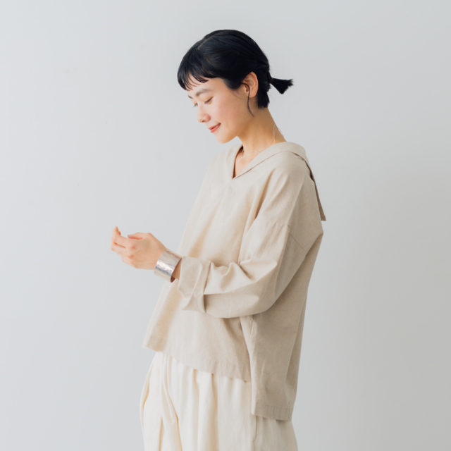 新発売】年齢を重ねたわたしに似合う、大人顔のセーラーブラウス
